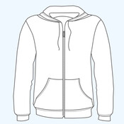 Full zip hood