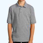 Youth Core Blend Jersey Knit Polo