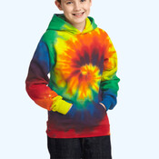 Youth Tie Dye Pullover Hooded Sweatshirt