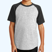 Youth Short Sleeve Colorblock Raglan Jersey