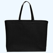 Cotton Canvas Jumbo Tote