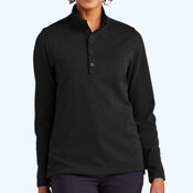 Women's Mid Layer Stretch 1/2 Button