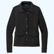 Women's Mid Layer Stretch Button Jacket