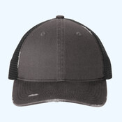 Distressed Mesh Back Cap