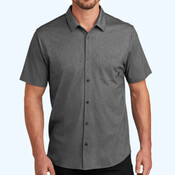 Extend Short Sleeve Button Up