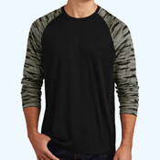 Drift Camo Colorblock Long Sleeve Tee