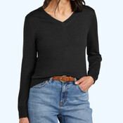 Women's Washable Merino V Neck Sweater