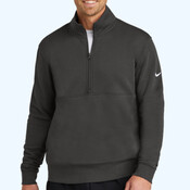 Club Fleece Sleeve Swoosh 1/2 Zip