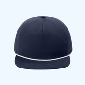 5 Panel Poly Rope Cap